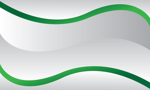 Abstracto Diseño de onda verde para el fondo