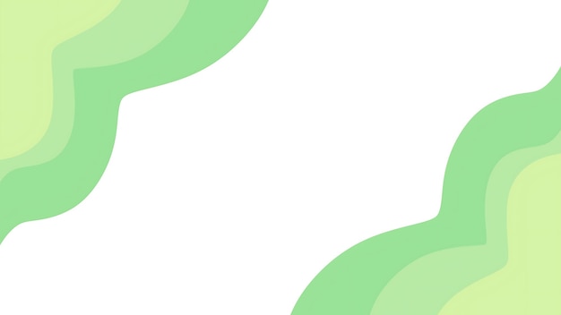 Abstracto Diseño de onda verde Imagen de fondo
