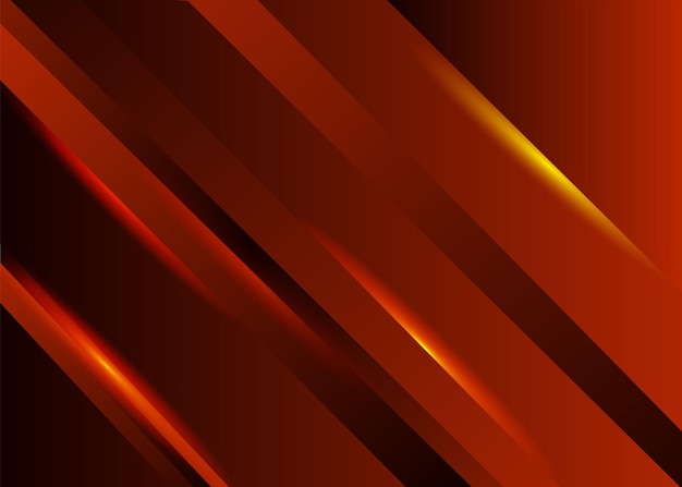 Abstracto Diseño de plantillas de fondo diagonales marrones y doradas