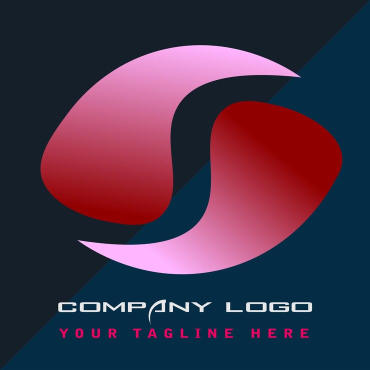 Abstracto del diseño simbólico básico del logotipo de la empresa