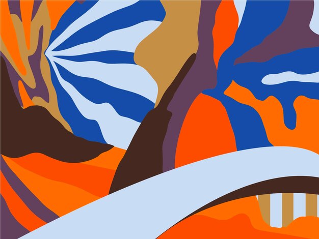 Abstracto Diseño vectorial Fondo de embalaje Produt