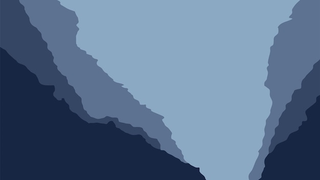 Abstracto diseño vectorial de fondo fluido grunge azul