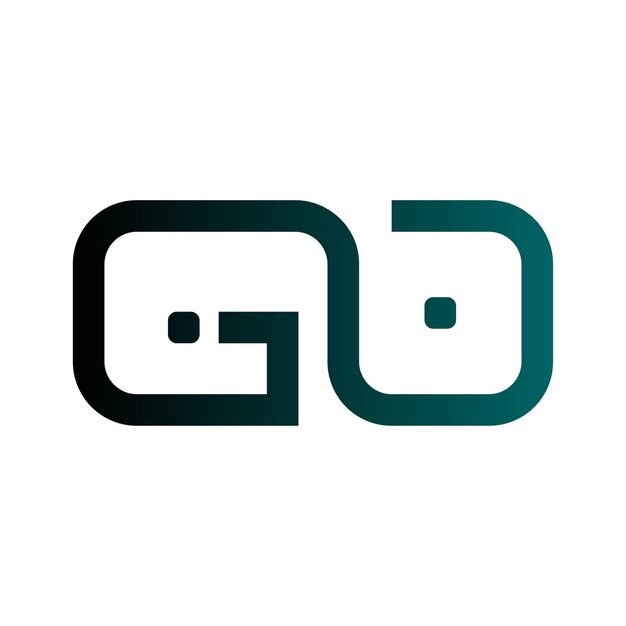 Abstracto: Emblema tecnológico, monograma inicial, símbolo de lujo, icono sencillo, diseño de letra, logotipo.