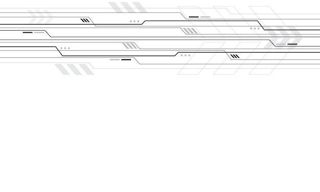 Abstracto flecha gris tecnología dirección geométrica en blanco espacio en blanco diseño moderno futurista vector creativo
