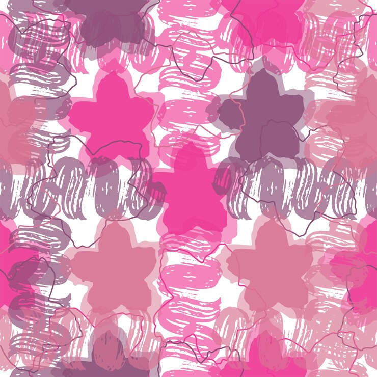Vector abstracto de flor acuarela con fondo de textura