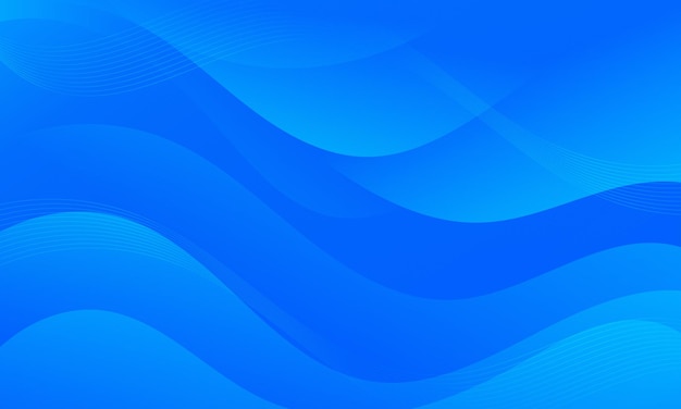 Abstracto Fondo azul con formas onduladas adecuado para folletos de sitios web carteles
