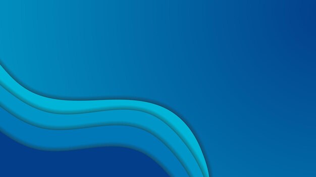 Abstracto Fondo azul con onda