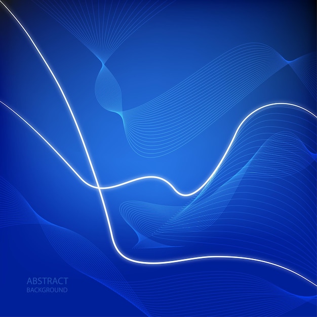 Abstracto Fondo azul