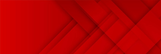 Abstracto fondo de banner rojo Vector diseño gráfico abstracto presentación de patrón de banner plantilla web de fondo