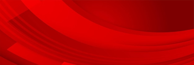 Abstracto fondo de banner rojo Vector diseño gráfico abstracto presentación de patrón de banner plantilla web de fondo