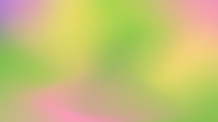 Abstracto Fondo borroso de primavera Gradiente de transición de color de verde a rosa Suave