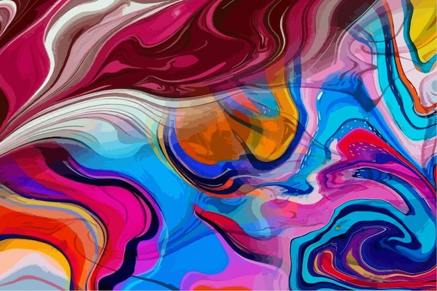 Abstracto Fondo colorido Acuarela formas creativas multicolores Fluido para banners sitios web
