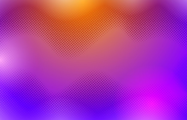 Abstracto Fondo colorido con onda de medio tono