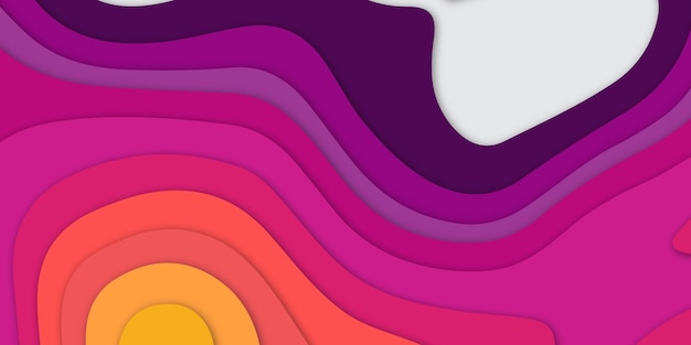 Abstracto de fondo Fondo de corte de papel para la presentación de la portada del banner y la plantilla del sitio web