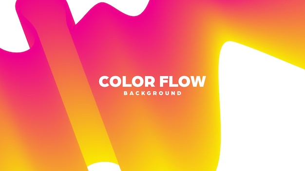 Abstracto fondo geométrico de moda con gradiente líquido colorido curva dinámica onda movimiento moderno