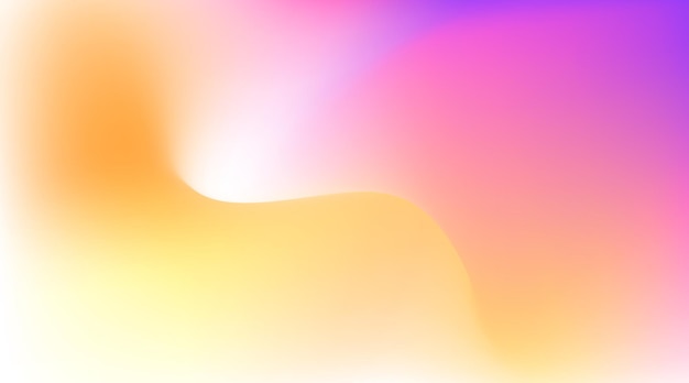 Abstracto fondo de gradiente de colores coloridos colores de gradiente belleza composición de forma curva