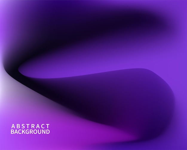 Abstracto fondo de gradiente púrpura y negro con ondas suaves Perfecto para tecnología digital