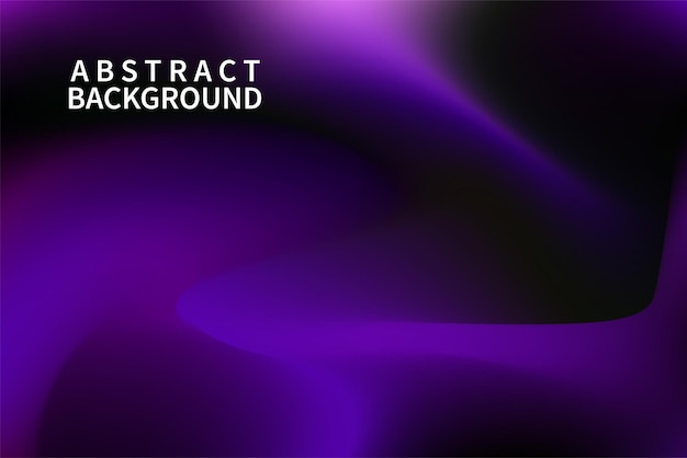 Abstracto fondo de gradiente púrpura y negro con ondas suaves Perfecto para tecnología digital