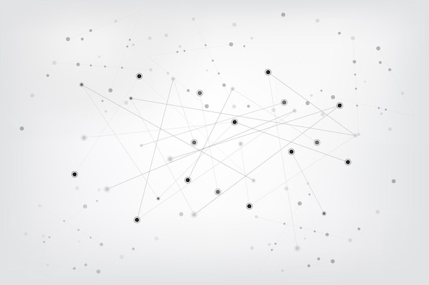 Abstracto fondo de línea moderna Textura geométrica blanca y gris Ilustración de arte vectorial
