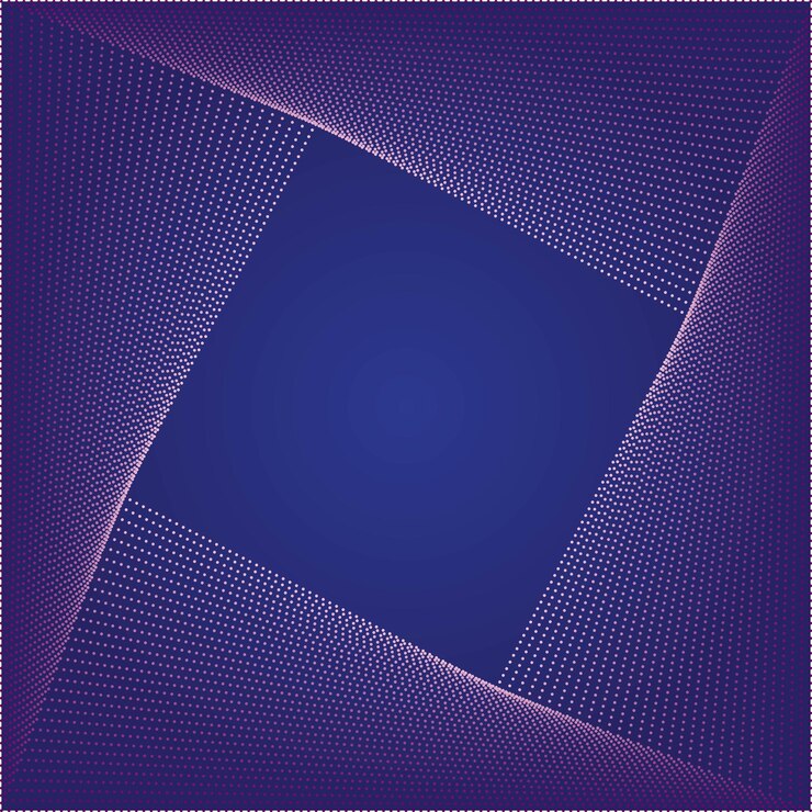 Abstracto Fondo con líneas cuadradas retorcidas