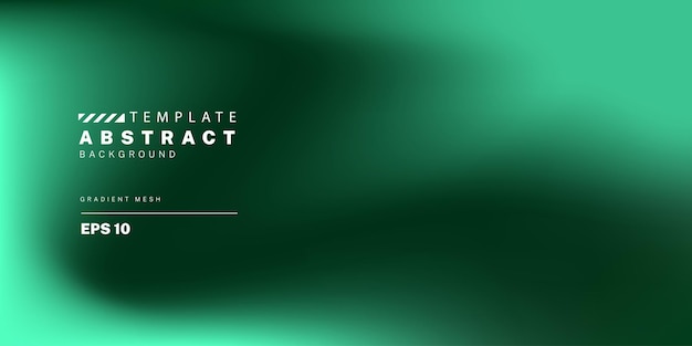 Abstracto fondo líquido color gradiente verde oscuro efecto borroso mezcla de colores plantilla de diseño moderno para portada web anuncio banner presentación de encabezado de redes sociales
