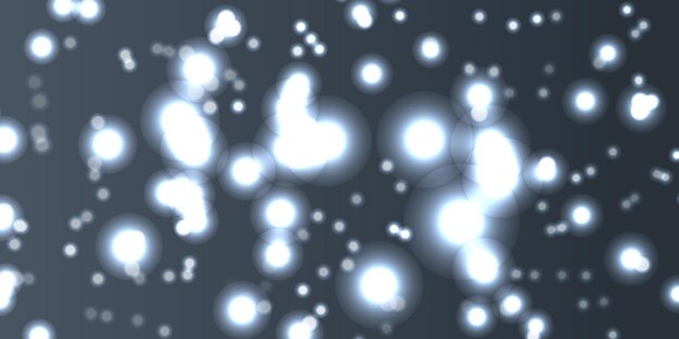 Abstracto fondo de luz bokeh festivo Concepto de vacaciones y fondo de celebración para el Año Nuevo