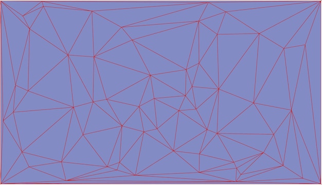 Abstracto Fondo de malla poligonal con puntos y líneas interconectados Diseño de redes geométricas para