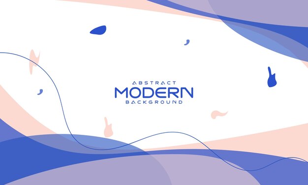 Abstracto Fondo moderno con formas fluidas