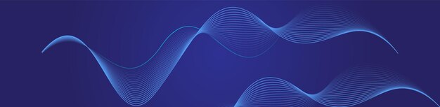 Abstracto Fondo de onda azul Diseño moderno de flujo digital