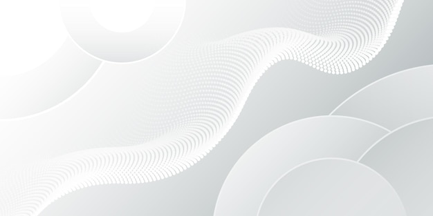 Abstracto Fondo de ondas blancas