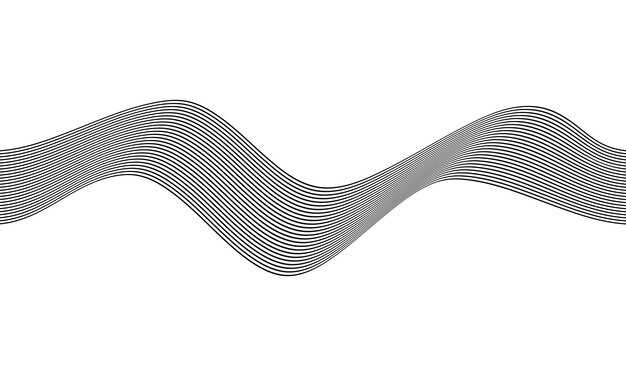 Abstracto Fondo de ondas grises