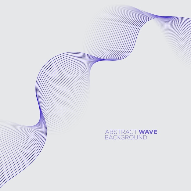 Abstracto El fondo de las ondas púrpuras