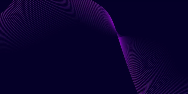 Abstracto El fondo de las ondas púrpuras