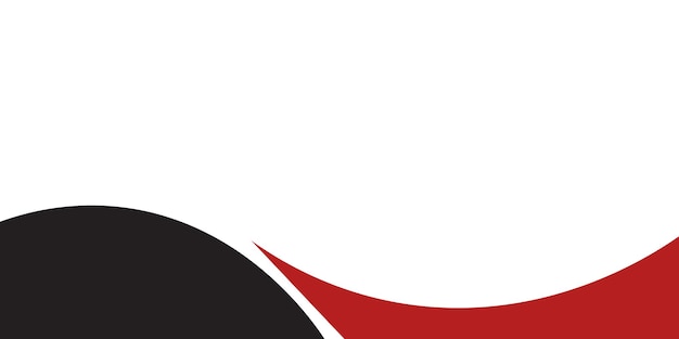 Abstracto Fondo de ondas rojas y negras