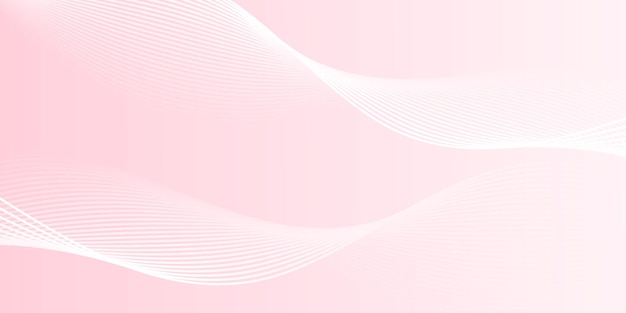 Abstracto Fondo de ondas rosadas