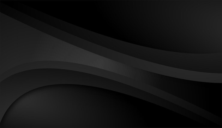 Vector abstracto fondo oscuro con curvas suaves