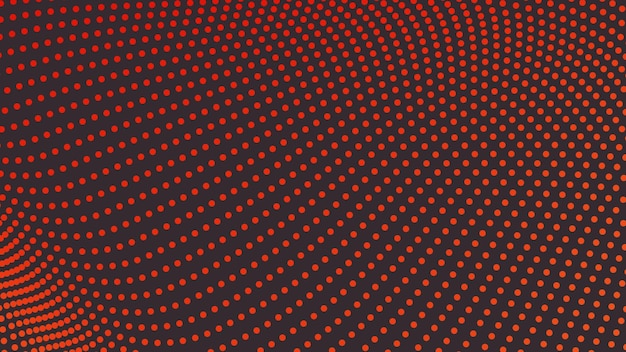 Abstracto de fondo de puntos rojos para el fondo o la presentación