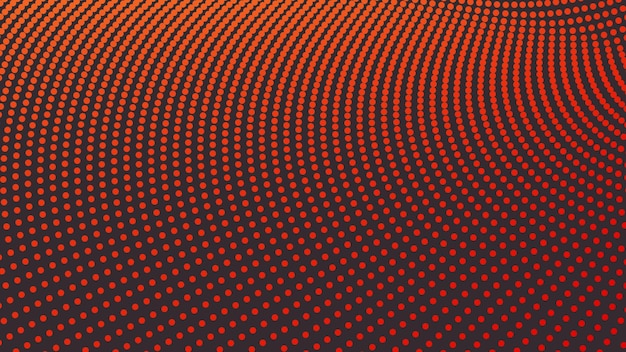 Abstracto de fondo de puntos rojos para el fondo o la presentación