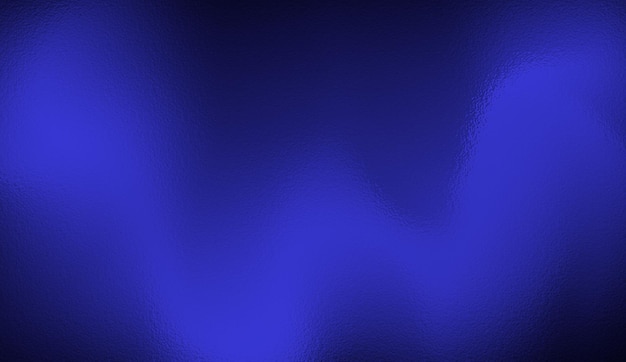 Abstracto Fondo de textura de vidrio azul profundo con gradiente ondulado sutil para diseño digital