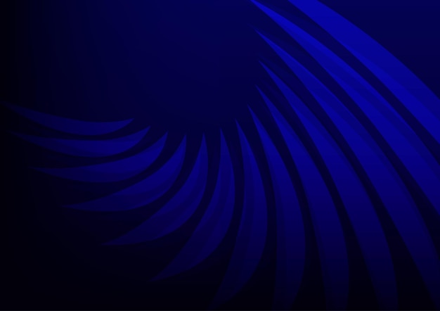 Abstracto fondo vectorial de la curva de movimiento dinámico del movimiento de flujo azul