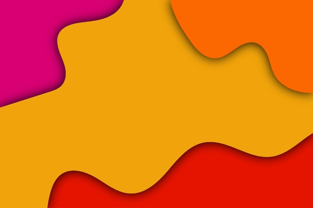 Abstracto fondos ondulados coloridos gradientes fluidos diseños de corte de papel para proyectos gráficos modernos