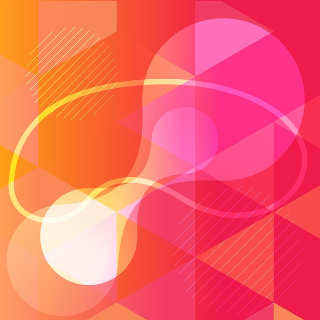 Abstracto Geometría creativa y fondos modernos