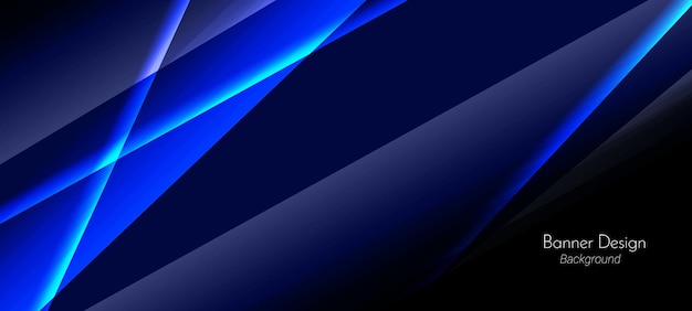Abstracto geométrico azul líneas de gradiente transparente ilustración patrón de fondo
