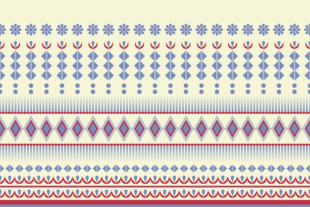 Abstracto geométrico diseño de patrones étnicos decoración de ornamentos geometría textil nativo americano