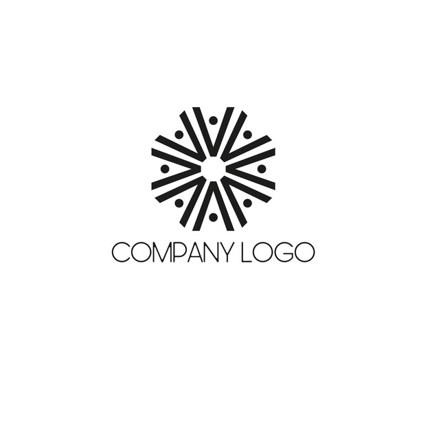 Abstracto Geométrico Logotipo de la empresa
