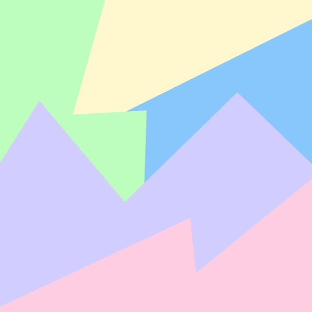 Abstracto geométrico en pastel