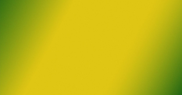 Abstracto Gradiente borroso verde y amarillo con grano sutil