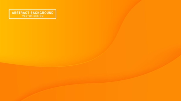 Abstracto gradiente de líquido líquido composición de fondo amarillo naranja para cartel portada de página de aterrizaje del sitio web publicidad promoción de tarjetas de felicitación Eps 10