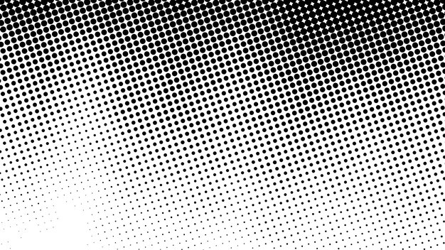Abstracto gradiente de medio tono puntos de fondo plantilla de arte pop