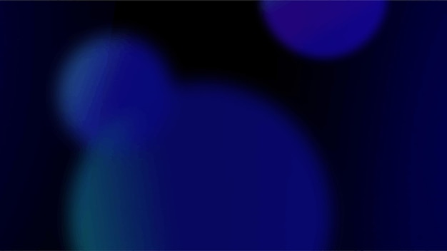 Abstracto Gradiente de papel de pared de escritorio azul oscuro Vector de fondo del papel de parede de escritorio negro oscuro Fondo de tecnología digital Forma de círculo abstracto Vector de fondo de papel deparado de escritorio azul oscuro